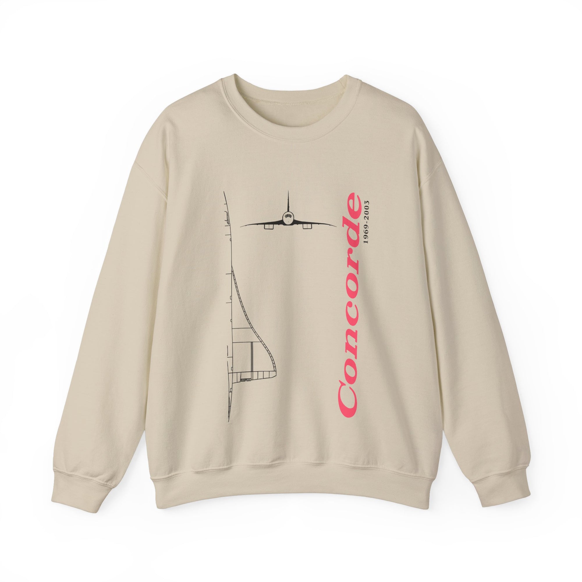 Concorde 1969- 2003 Crewneck Sweatshirt - Travel Inspiring Cozy Apparel