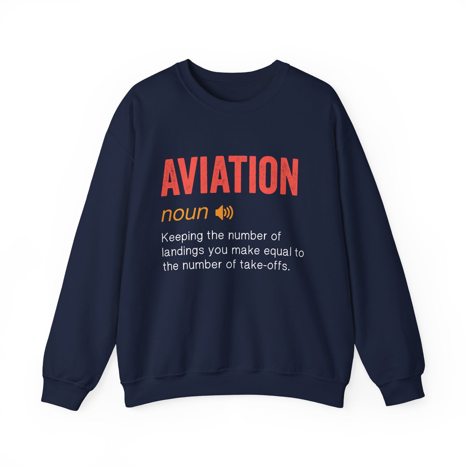 Aviation Noun -  Crewneck Sweatshirt