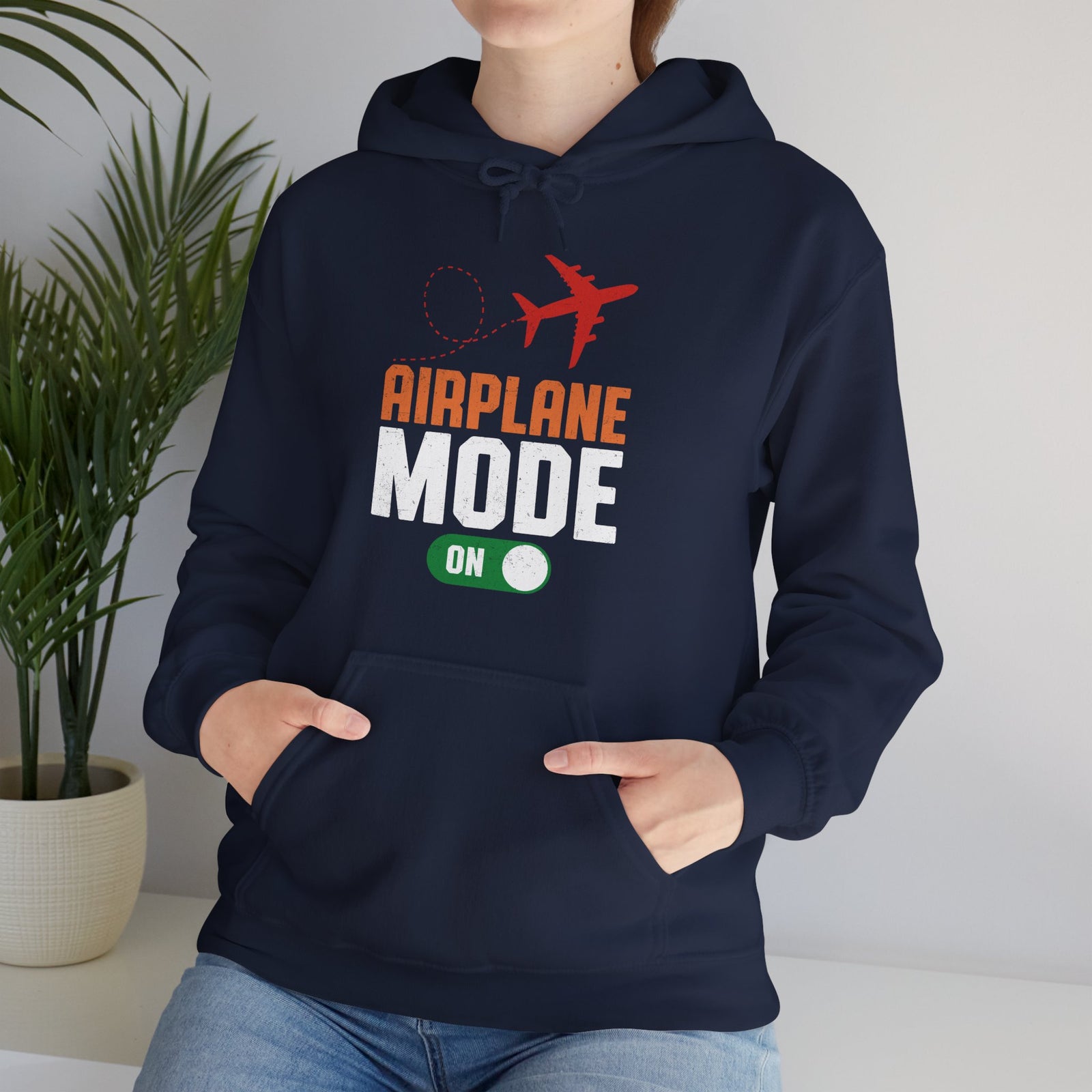Airplane Mode On - Pullover Hoodie