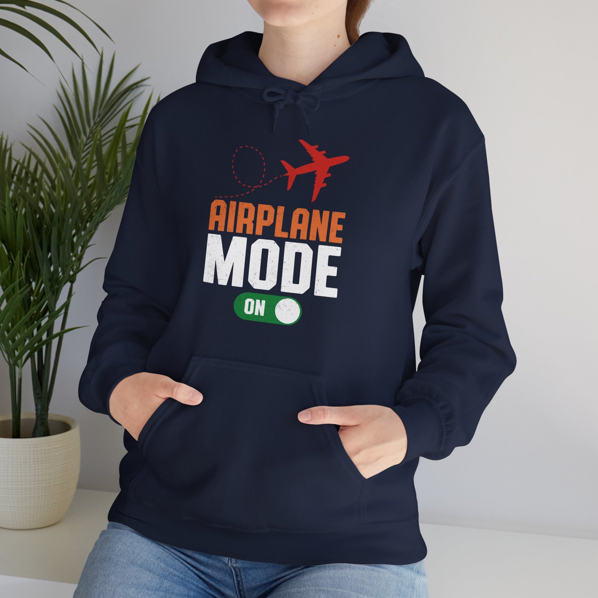 Airplane Mode On - Pullover Hoodie