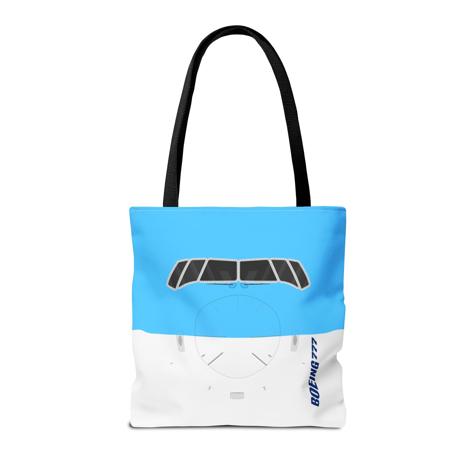 787 Tote Bag — Printed Green Travel Tote