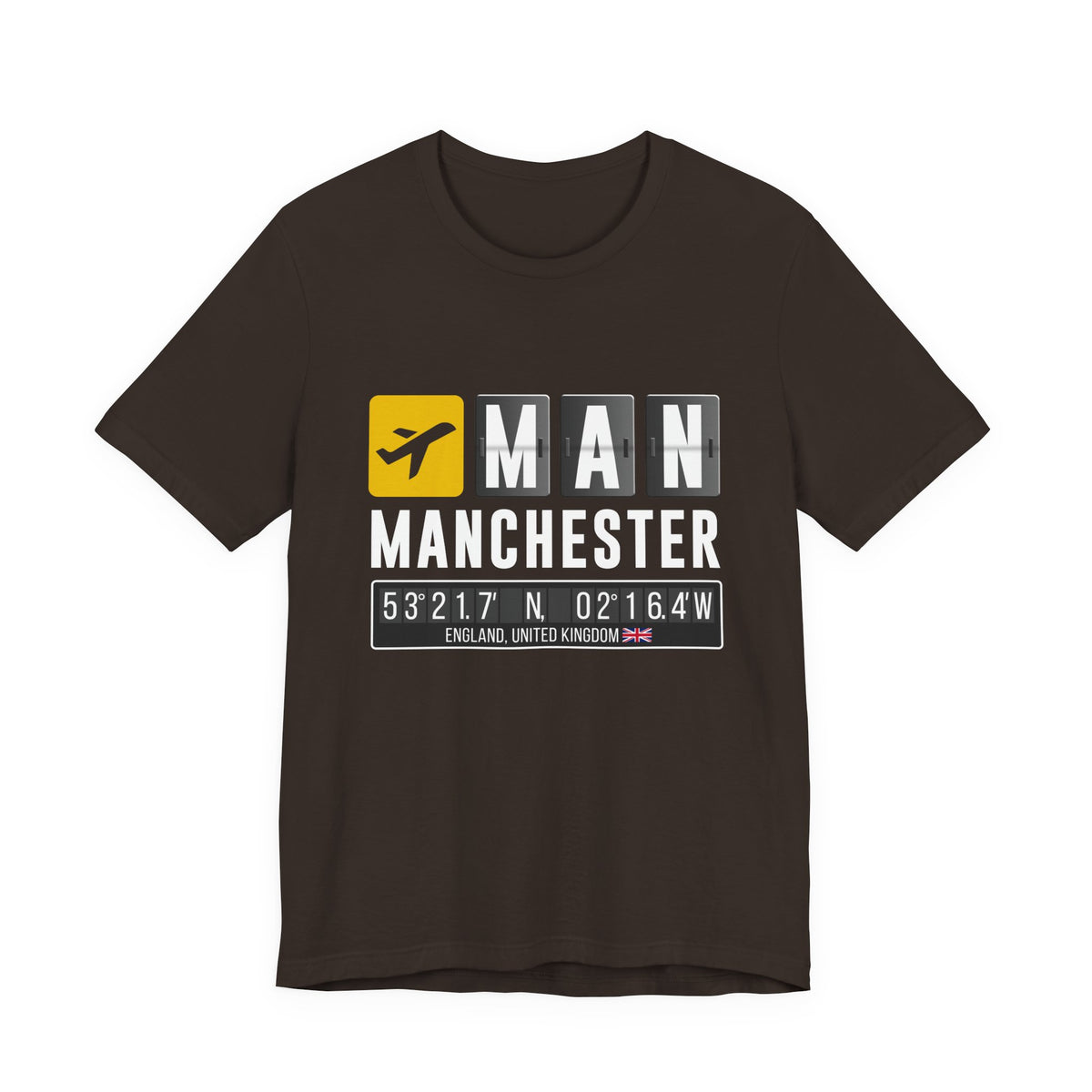MAN Manchester Airport UK  - Unisex Jersey Tee