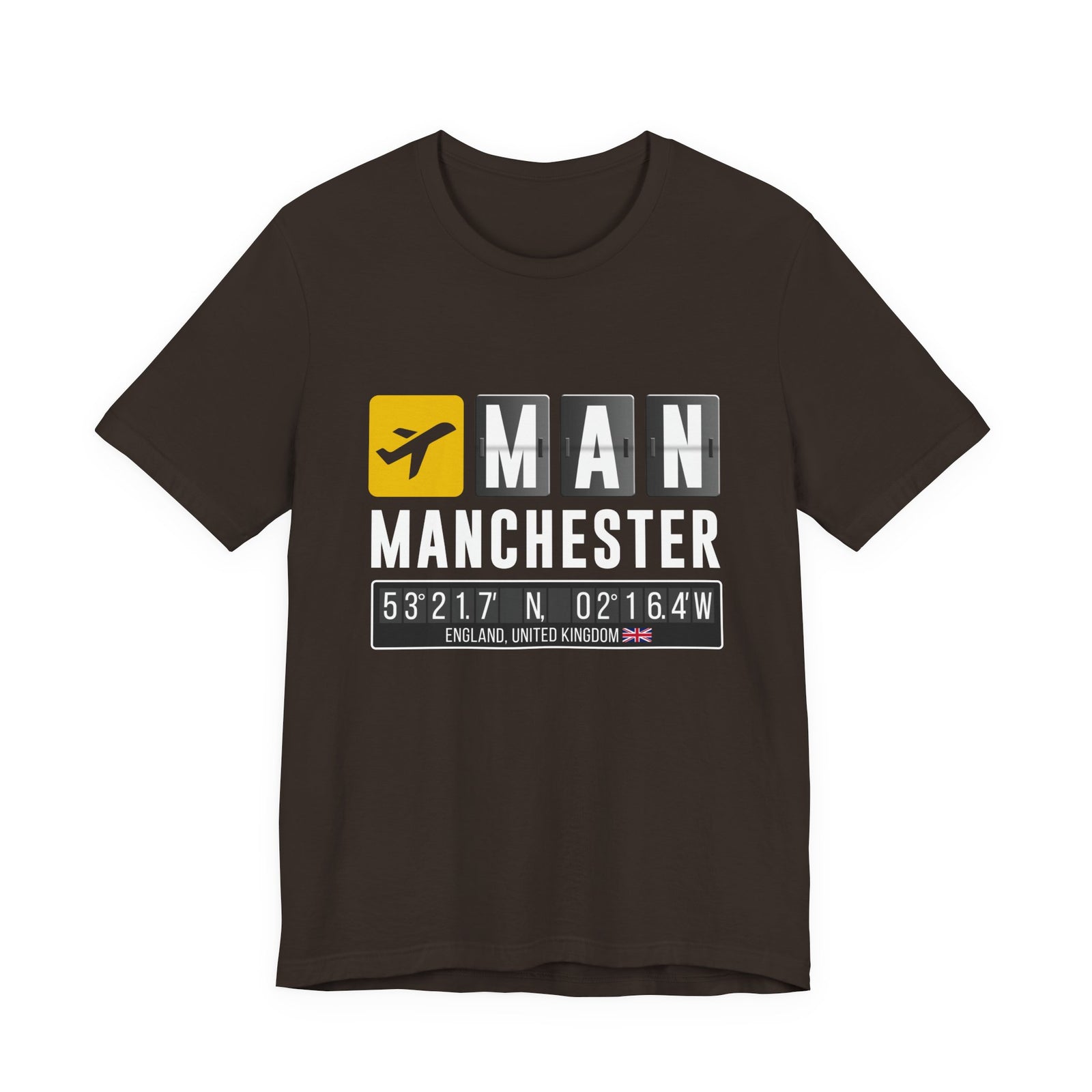 MAN Manchester Airport UK  - Unisex Jersey Tee