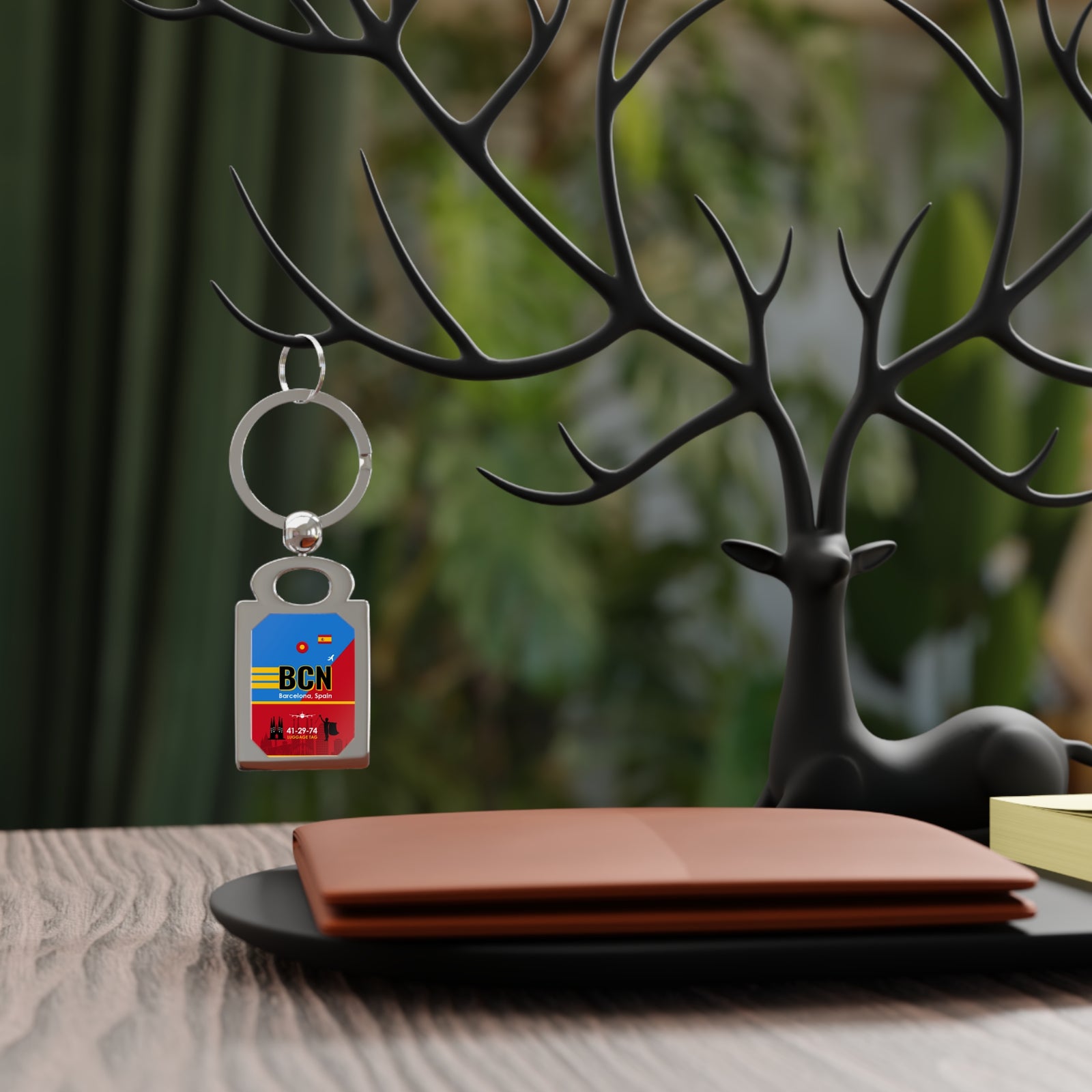 BCN - Rectangle Keyring
