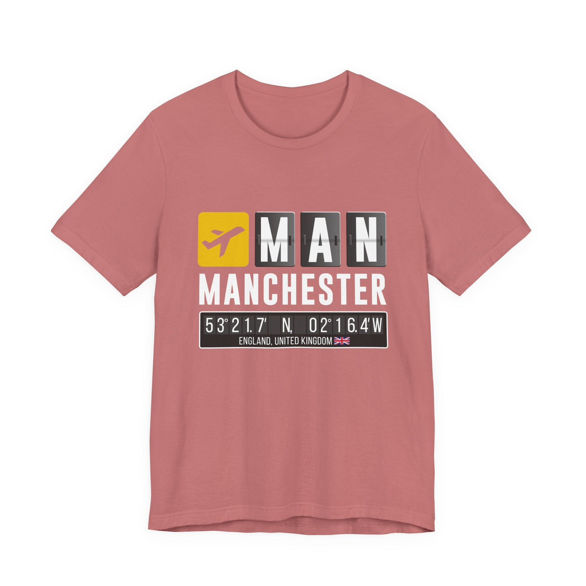 MAN Manchester Airport UK  - Unisex Jersey Tee