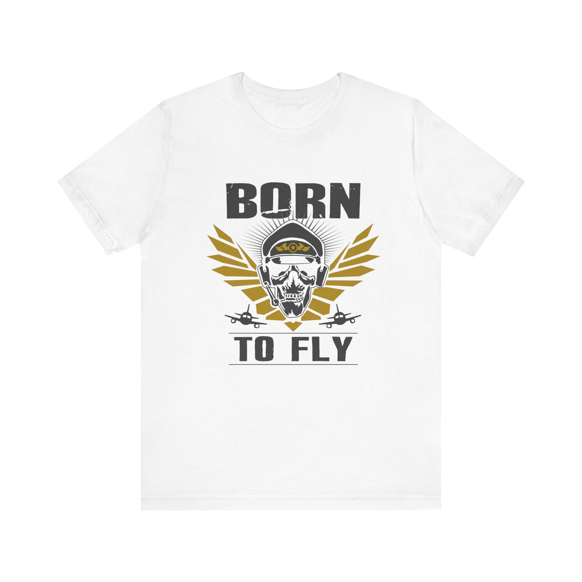 Born To Fly Unisex Jersey Tee - Perfect for Aviation Enthusiasts