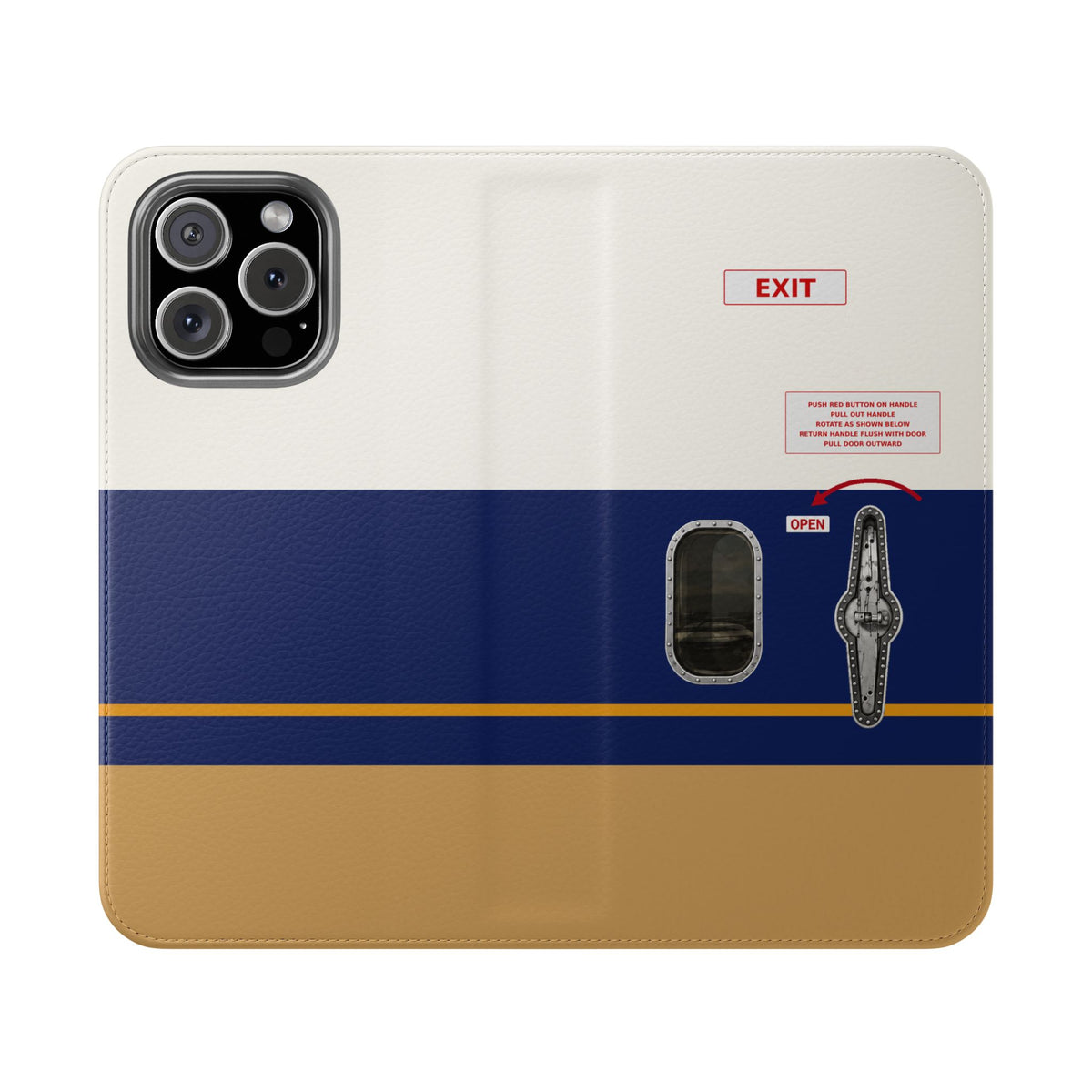 Singapore Airlines Boeing 747 Landor Aircraft Exit  - Flip Cases