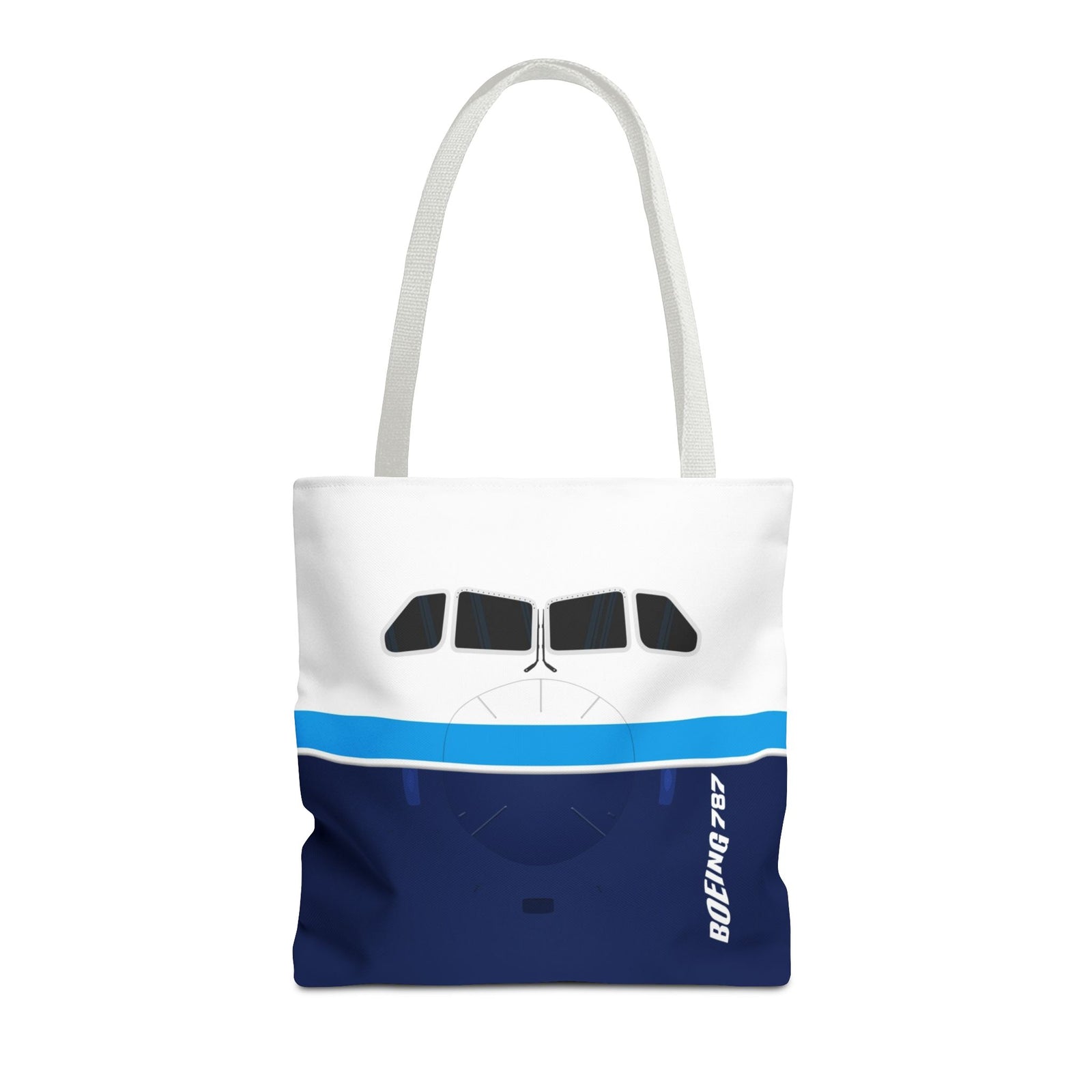 787 Tote Bag — Printed Green Travel Tote
