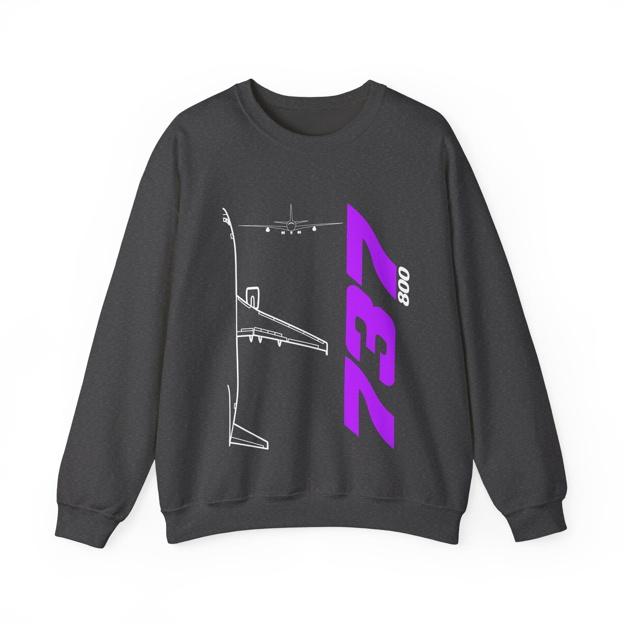 Boeing 737-800  Crewneck Sweatshirt - Travel Inspiring Cozy Apparel