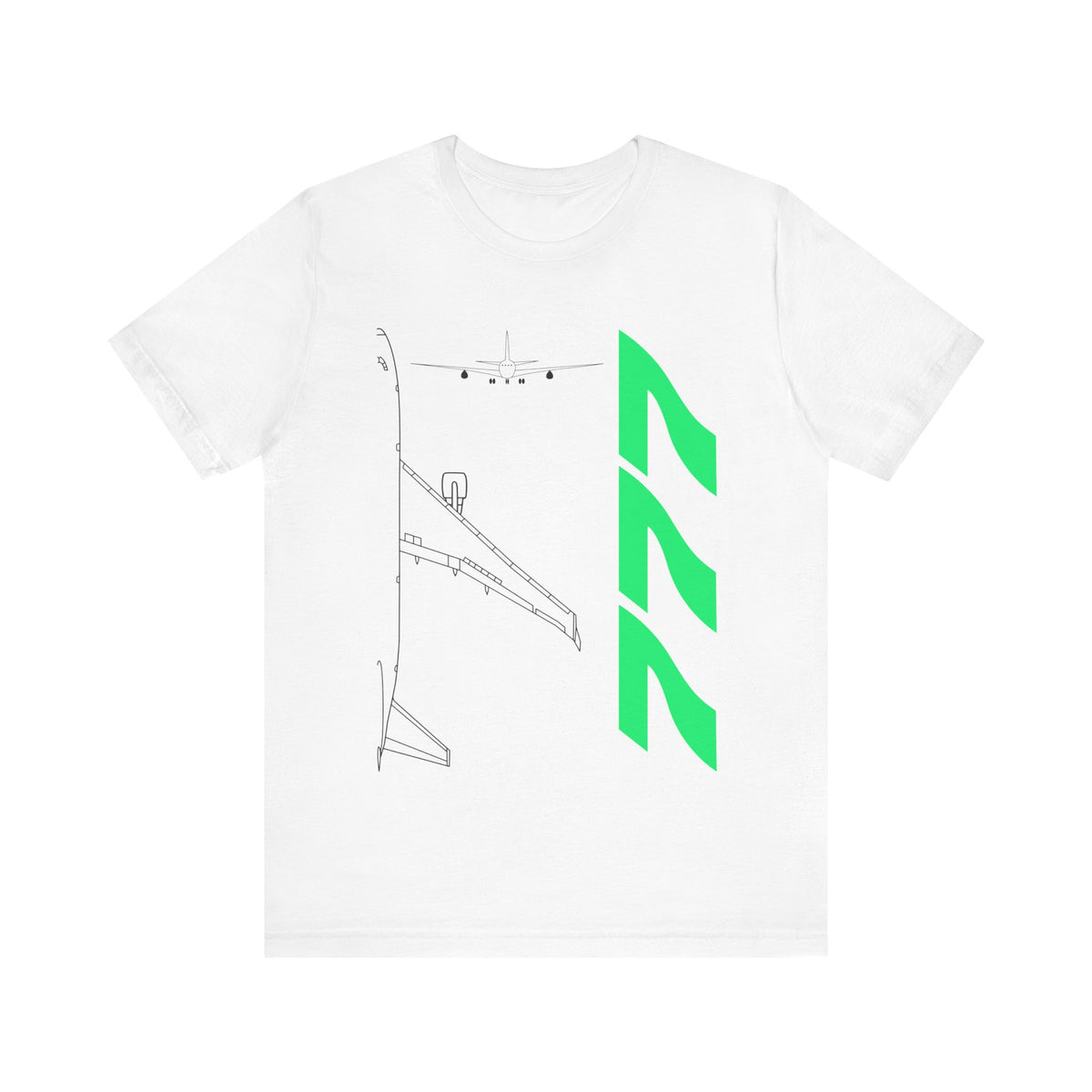 Boeing 777 Unisex Jersey Tee - Perfect for Aviation Enthusiasts