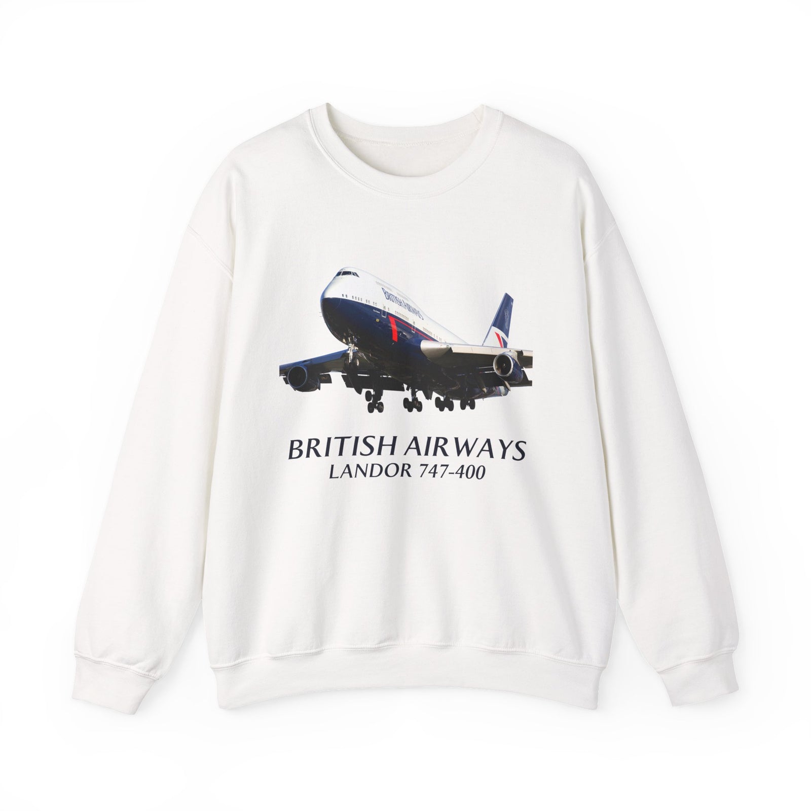 British Airways Landor 747-400  -  Crewneck Sweatshirt