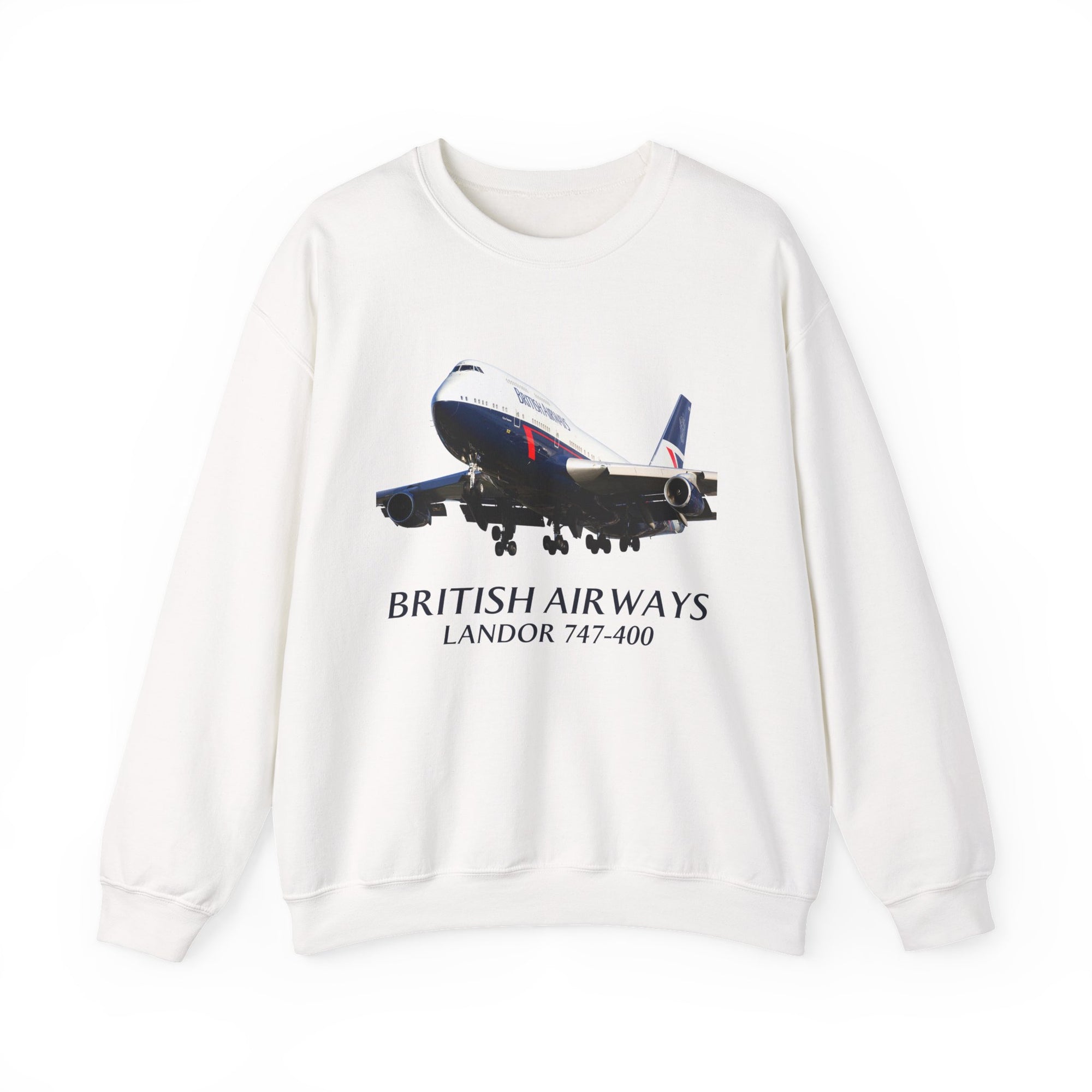 British Airways Landor 747-400  -  Crewneck Sweatshirt