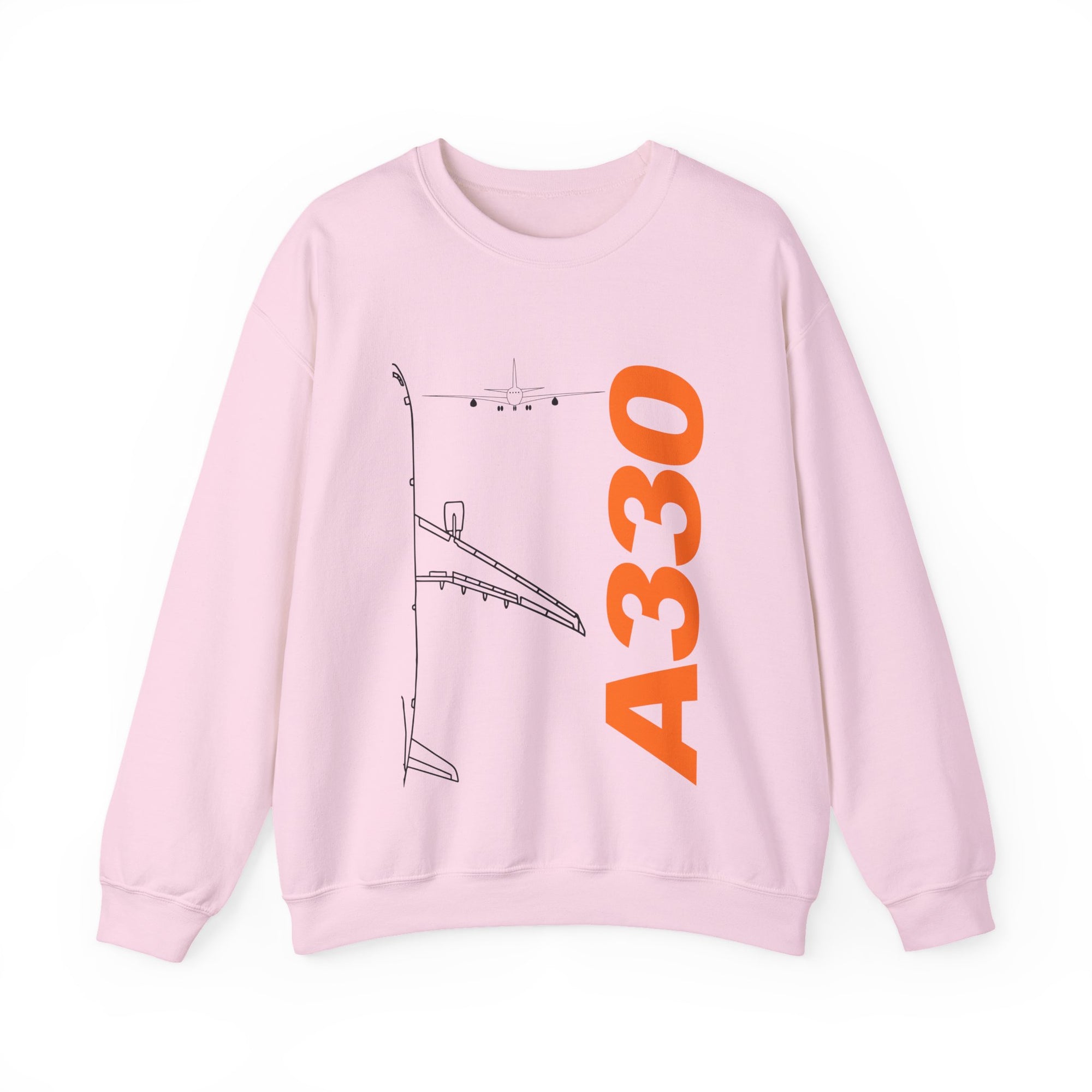 Airbus A330 Crewneck Sweatshirt - Travel Inspiring Cozy Apparel