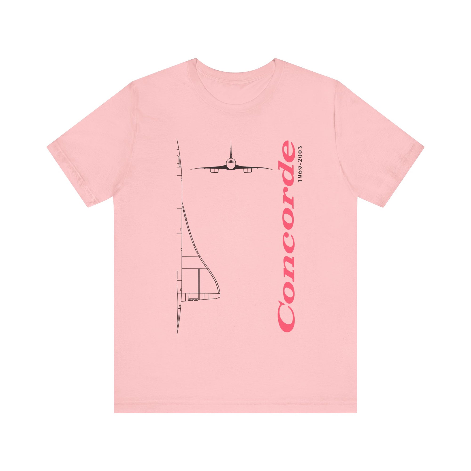 Concorde 1969-2003 Unisex Jersey Tee - Perfect for Aviation Enthusiasts