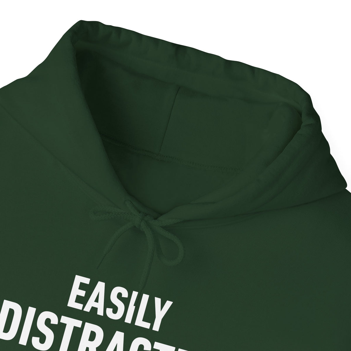 Easily Distracted by Jet Noise - Pullover Hoodie