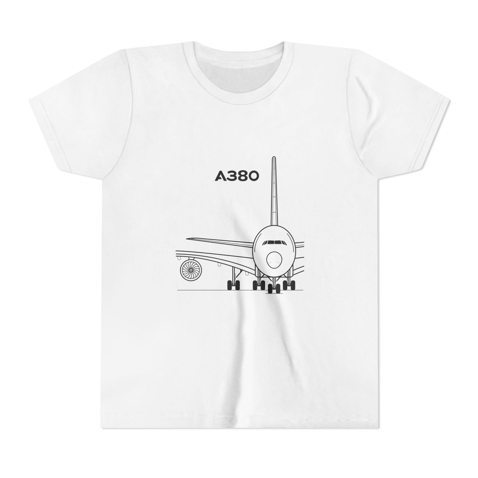 A380  - Unisex Youth Short Sleeve Tee