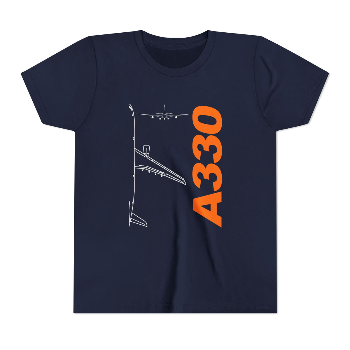 Airbus A330 - Unisex Youth Short Sleeve Tee