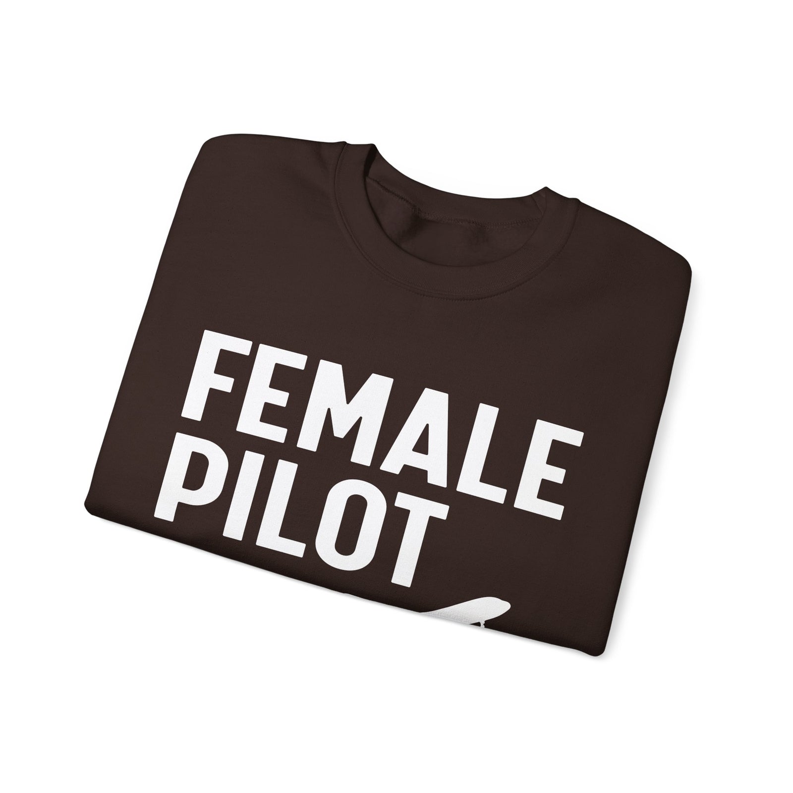 Female Pilot -  Unisex Crewneck Sweatshirt