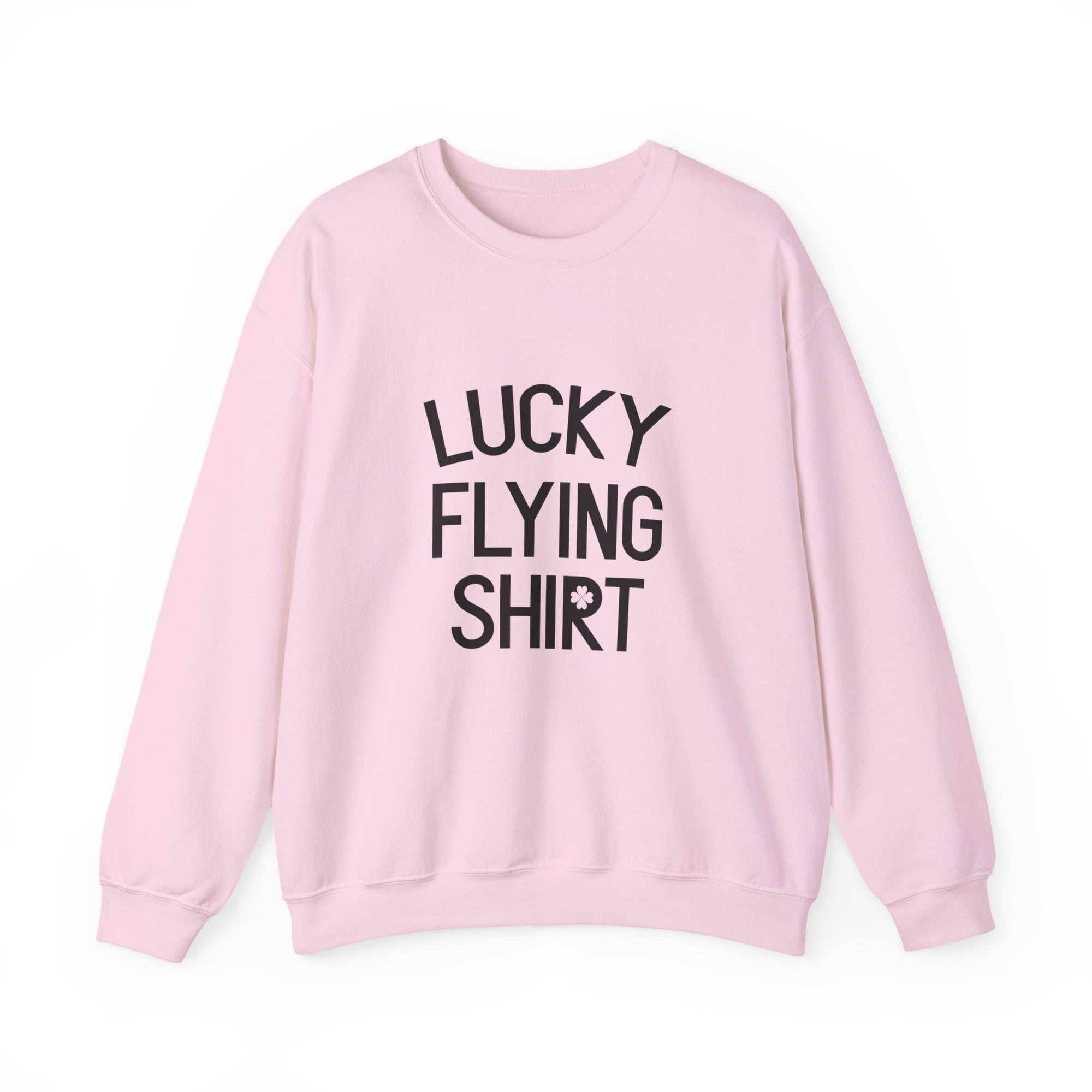 Lucky Flying Shirt  Crewneck Sweatshirt - Travel Inspiring Cozy Apparel