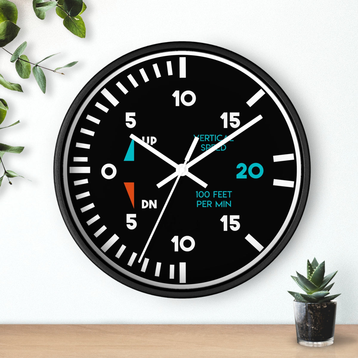 Vertical Speed Indicator - Wall Clock