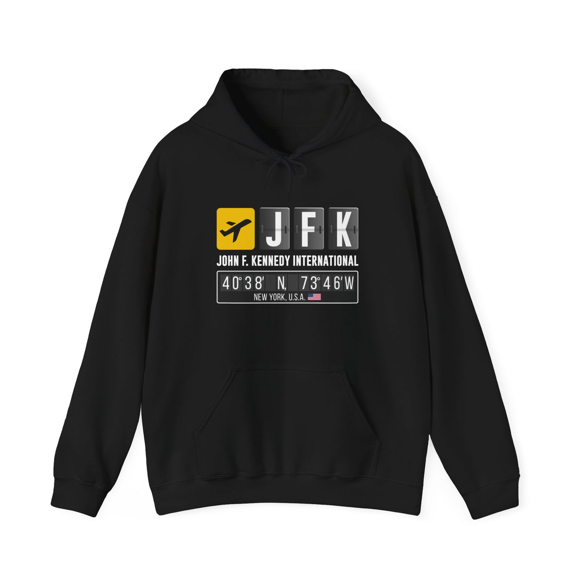 JFK John F. Kennedy International Airport - Pullover Hoodie