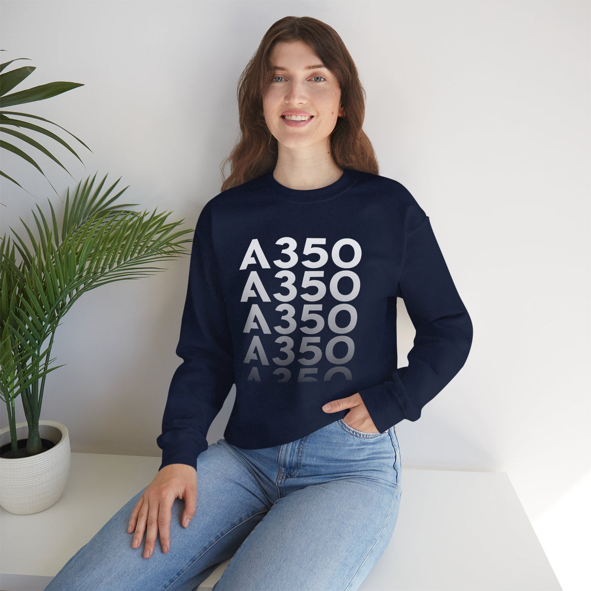 Airbus A350  -  Crewneck Sweatshirt