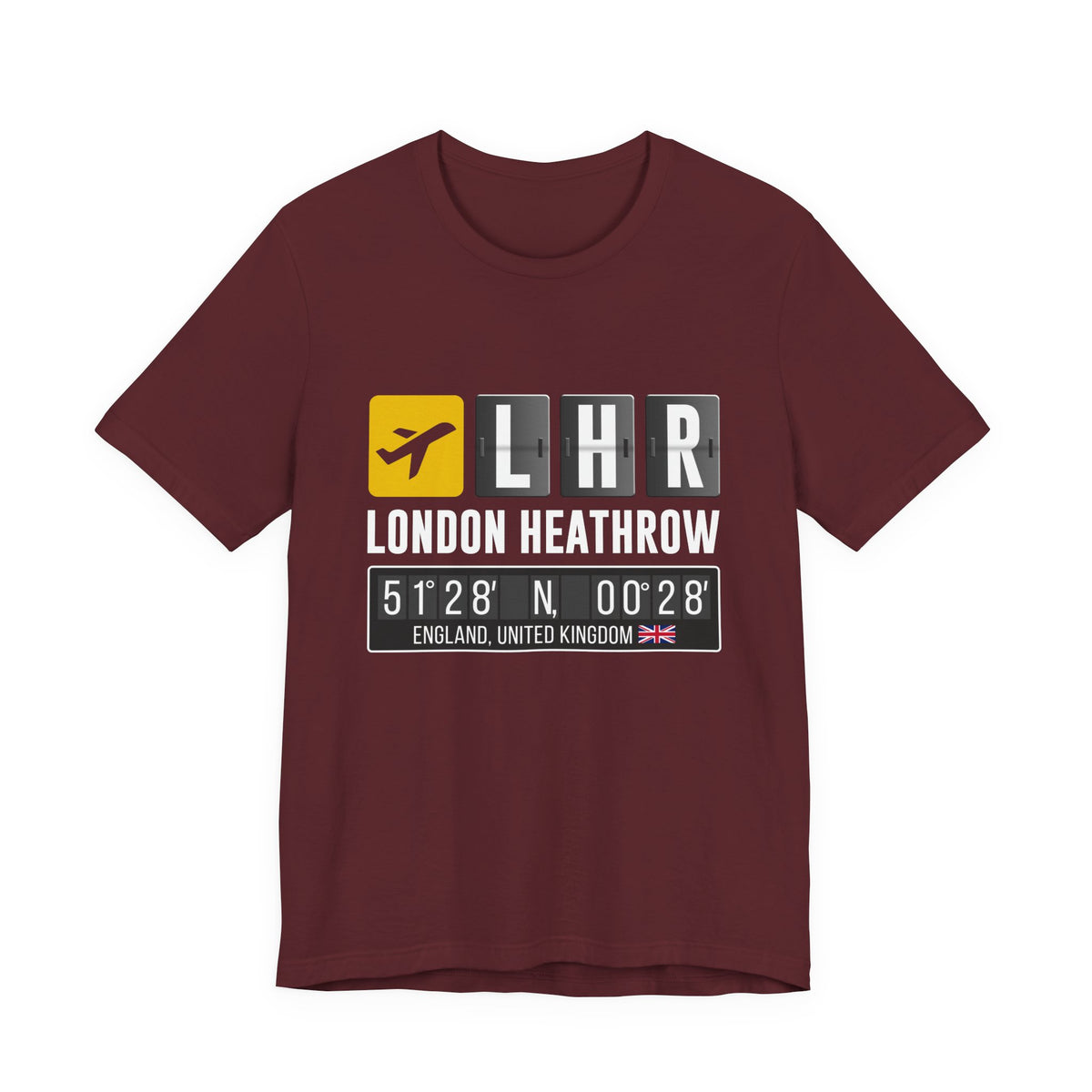 LHR London Heathrow - Unisex Jersey Tee