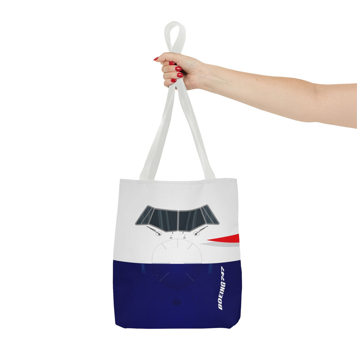 BA Tote Bag — Printed Green Travel Tote