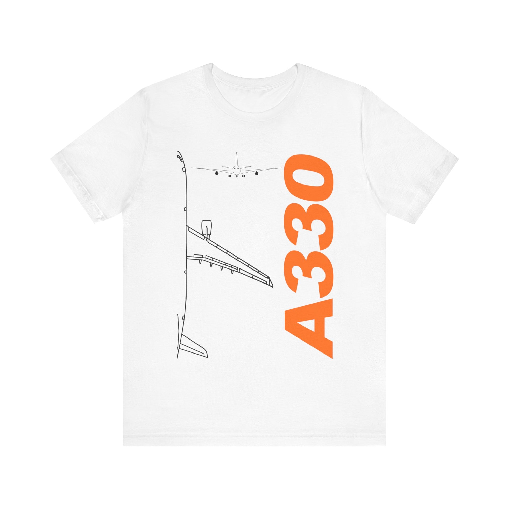 Airbus A330 Unisex Jersey Tee - Perfect for Aviation Enthusiasts