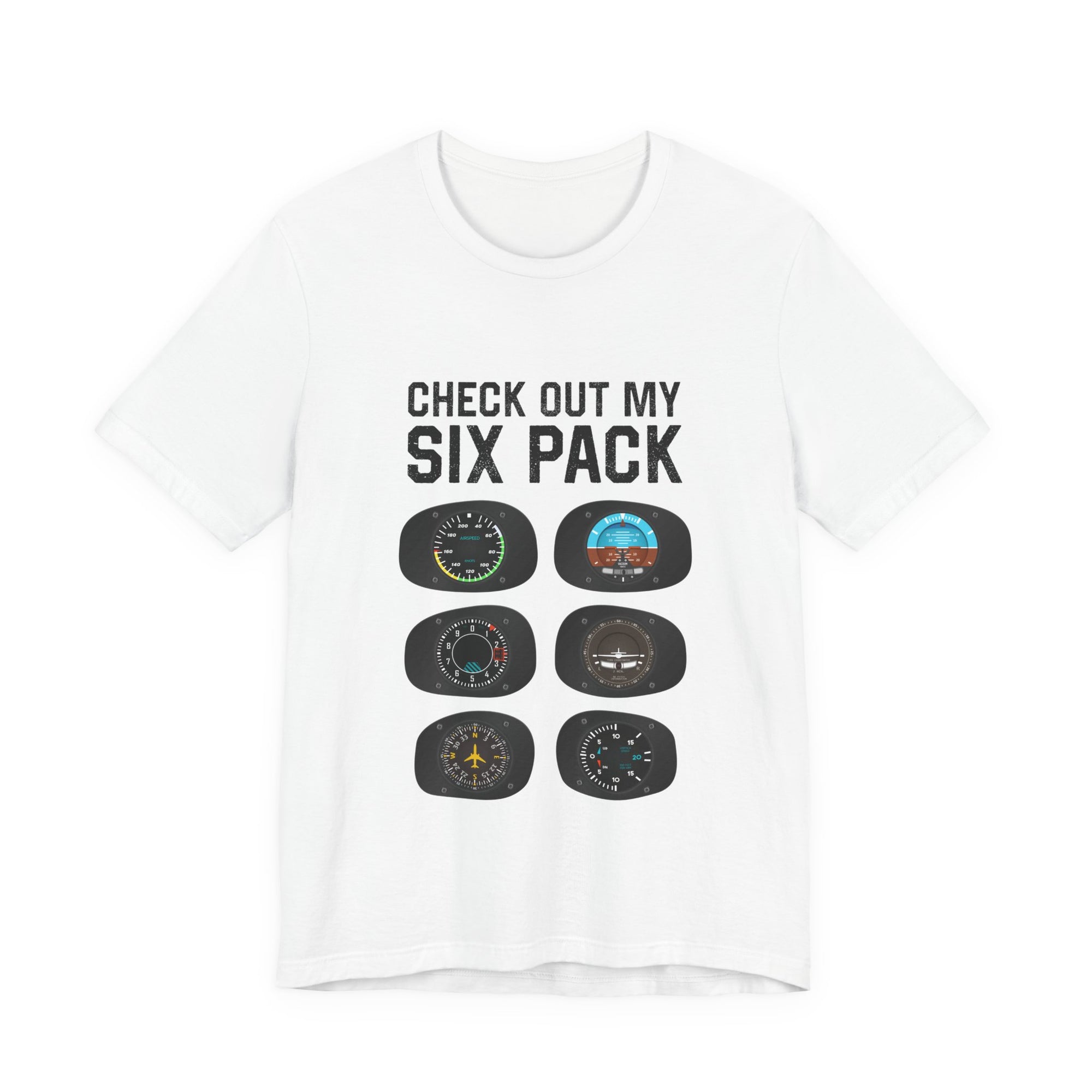 Check Out My Six Pack   - Unisex Jersey Tee