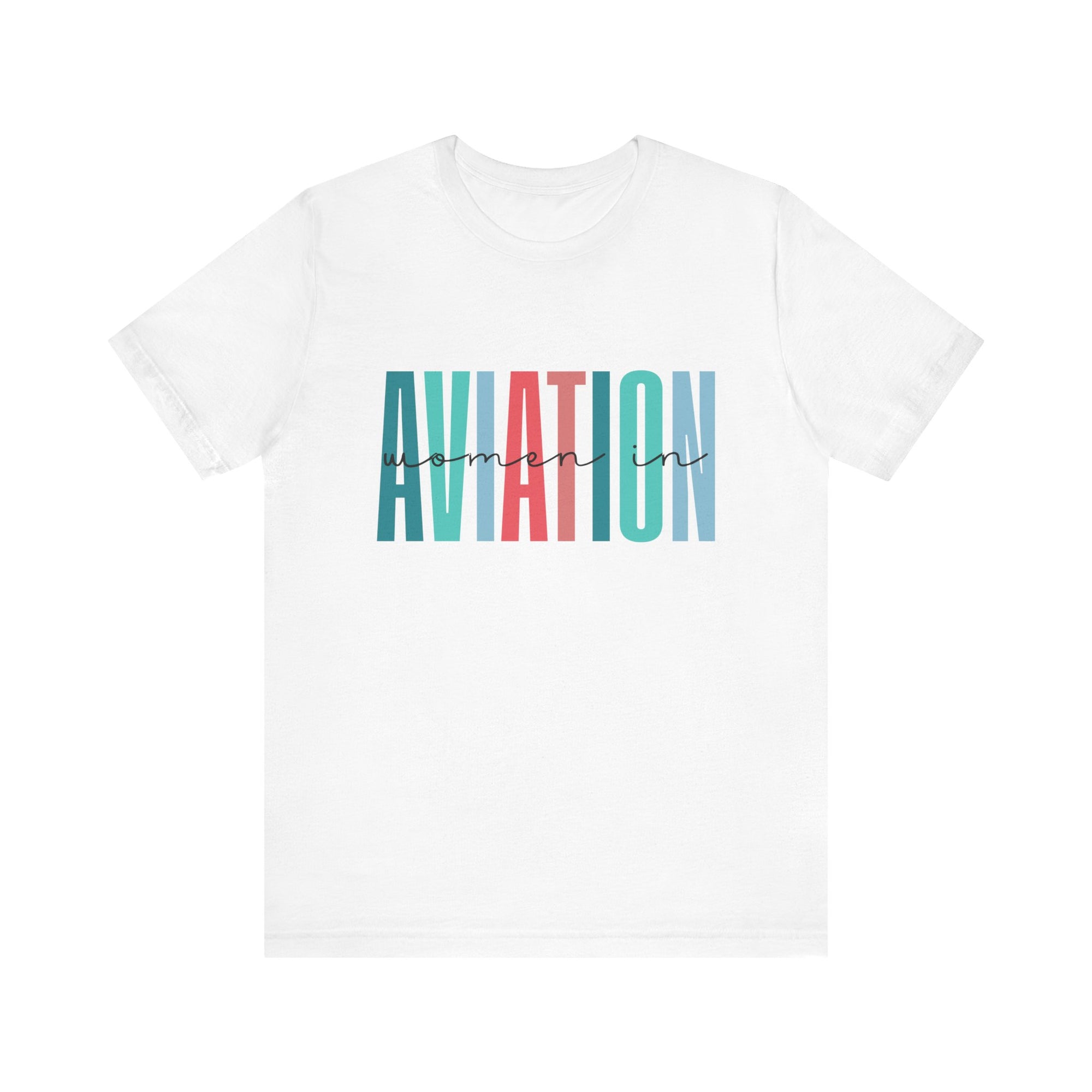 Woman In Aviation  Unisex Jersey Tee - Perfect for Aviation Enthusiasts