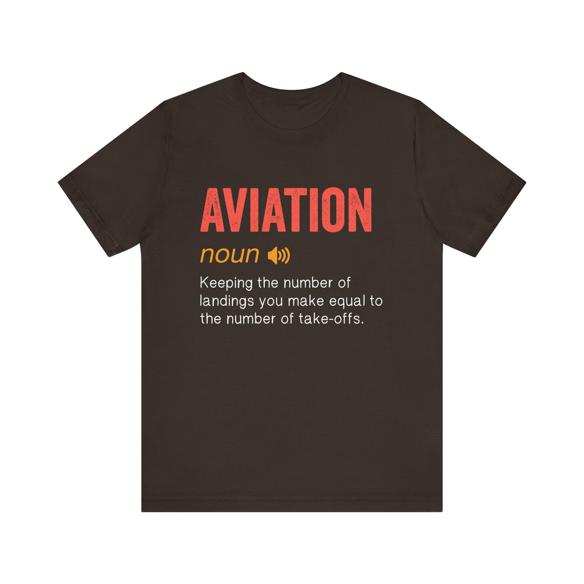 Aviation Noun - Unisex Jersey Tee