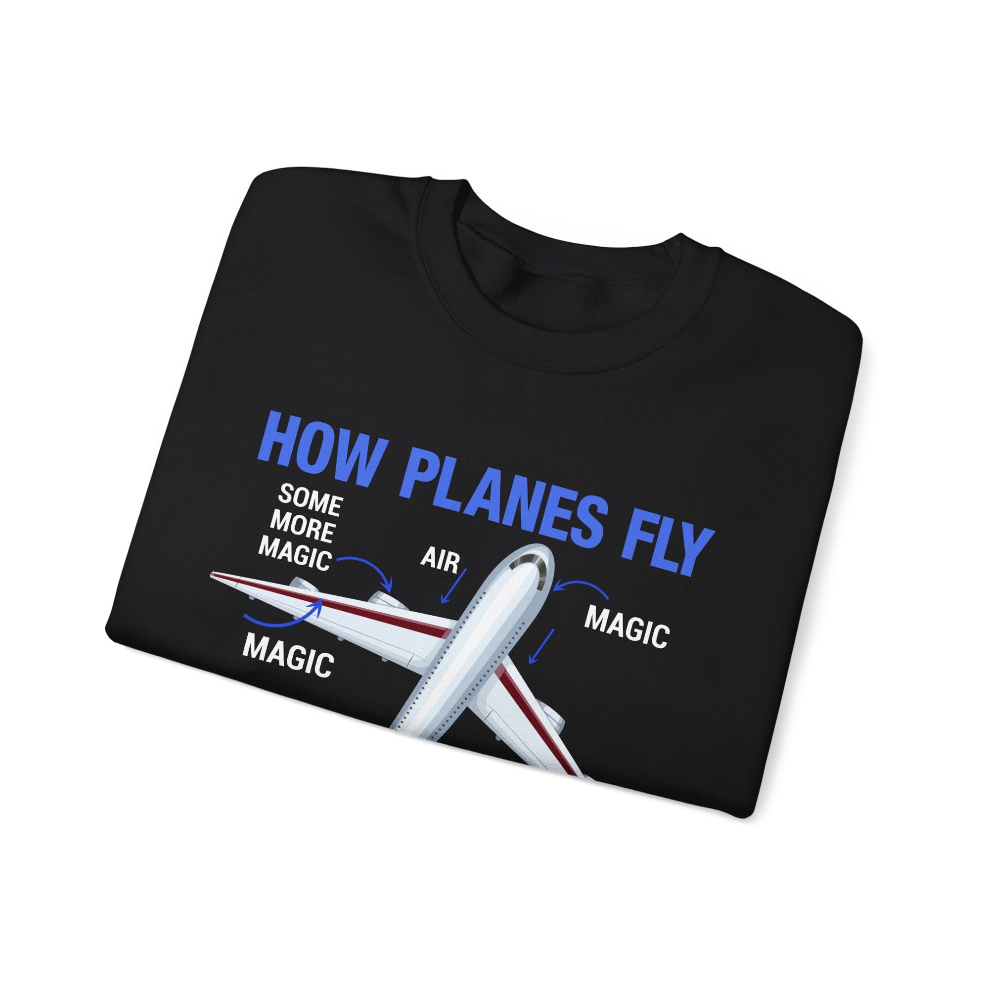 How Planes Fly -  Crewneck Sweatshirt
