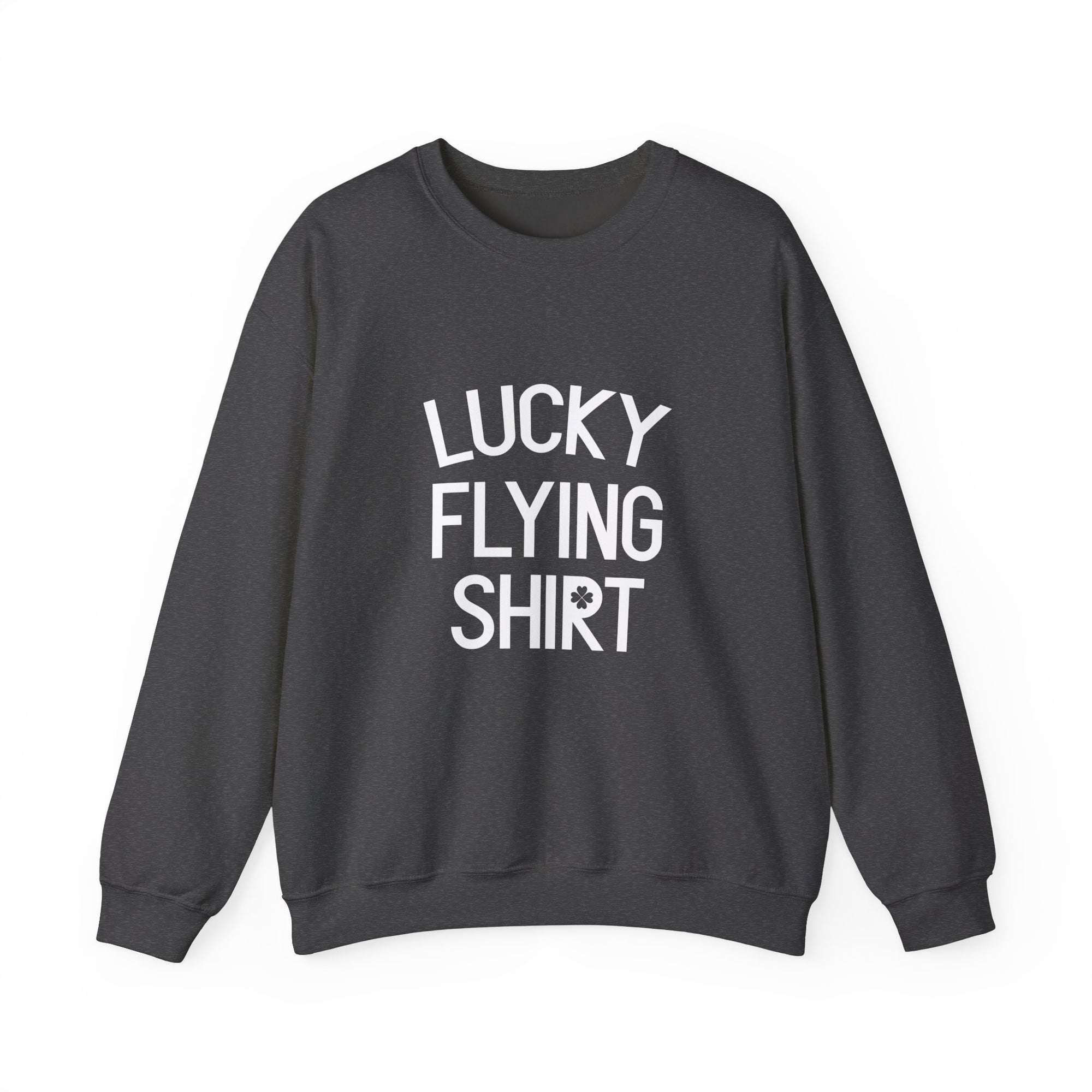Lucky Flying Shirt  Crewneck Sweatshirt - Travel Inspiring Cozy Apparel