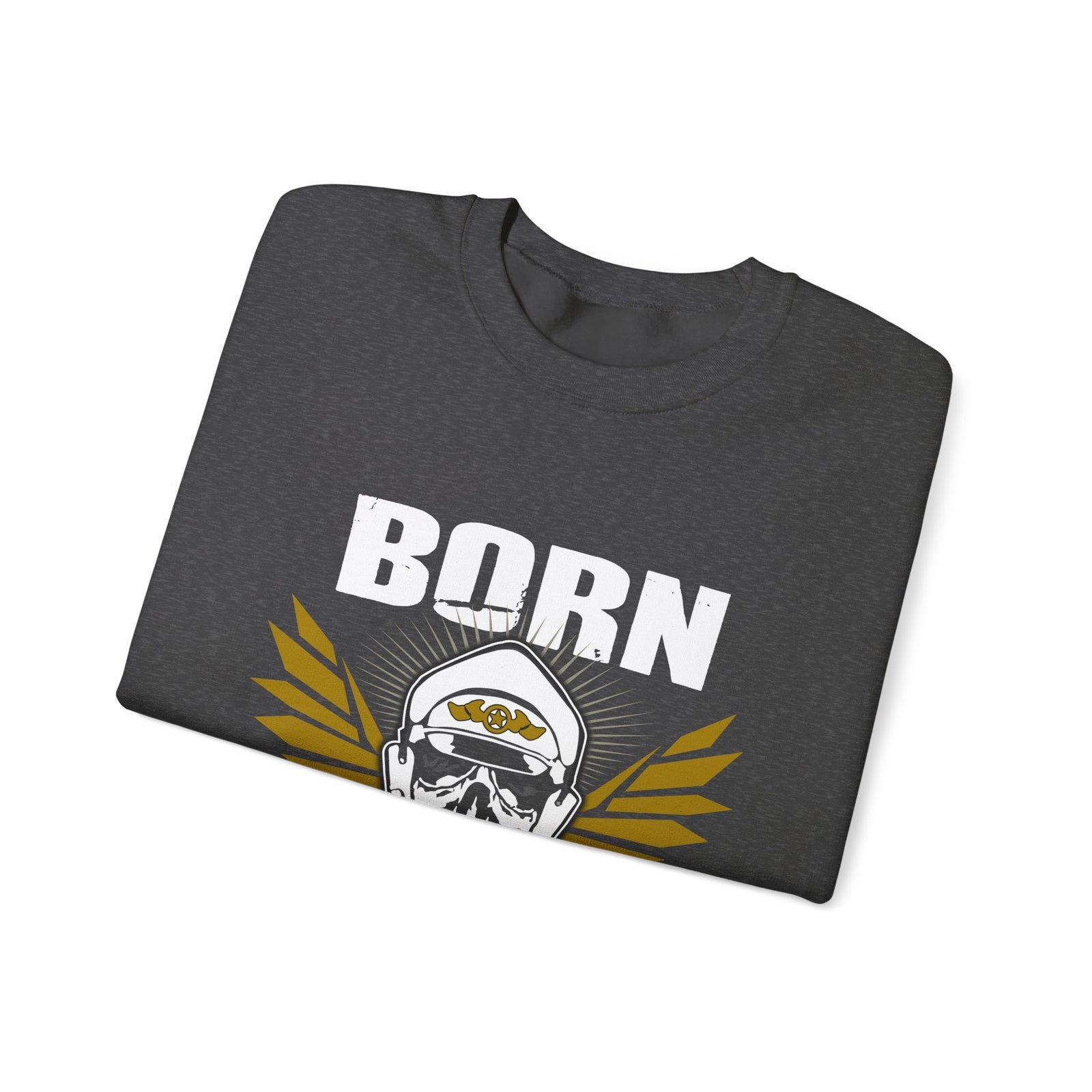 Born To Fly Crewneck Sweatshirt - Travel Inspiring Cozy Apparel