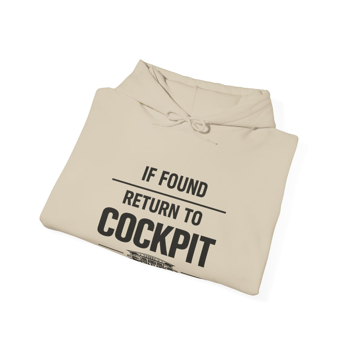 If Found: Return to the Cockpit - Pullover Hoodie