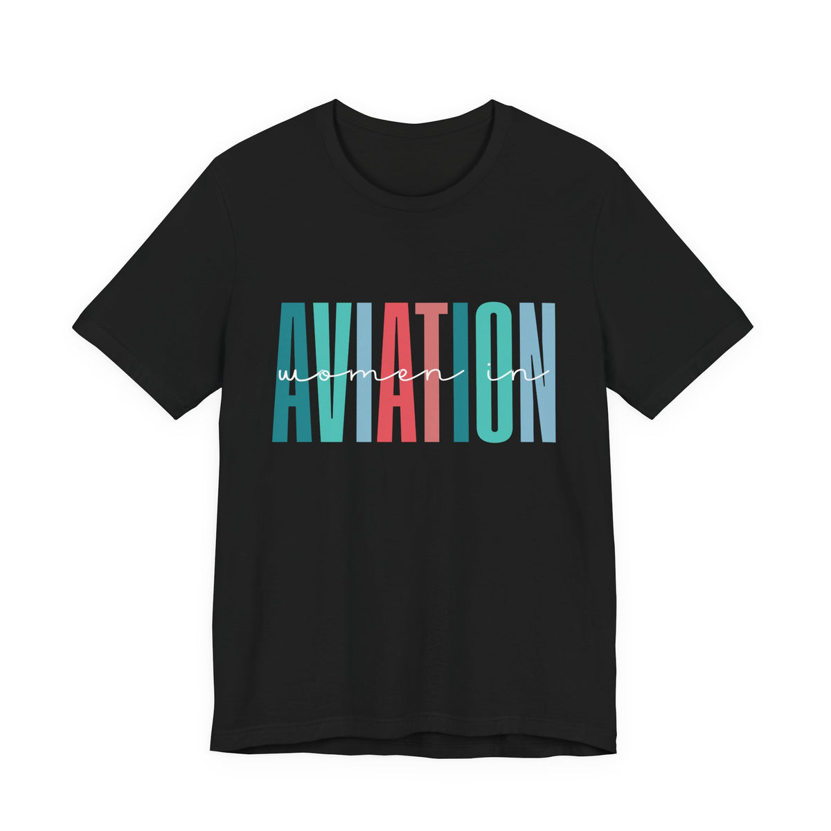 Woman In Aviation  Unisex Jersey Tee - Perfect for Aviation Enthusiasts