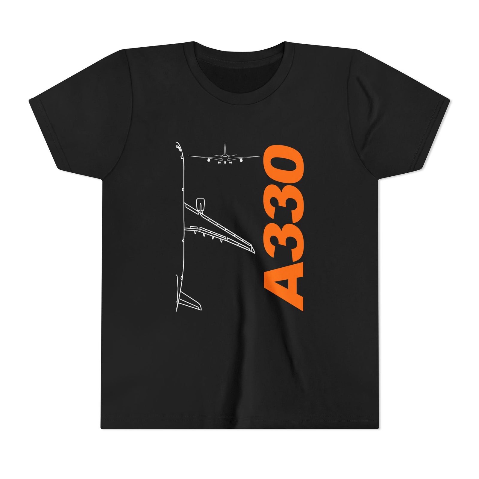 Airbus A330 - Unisex Youth Short Sleeve Tee