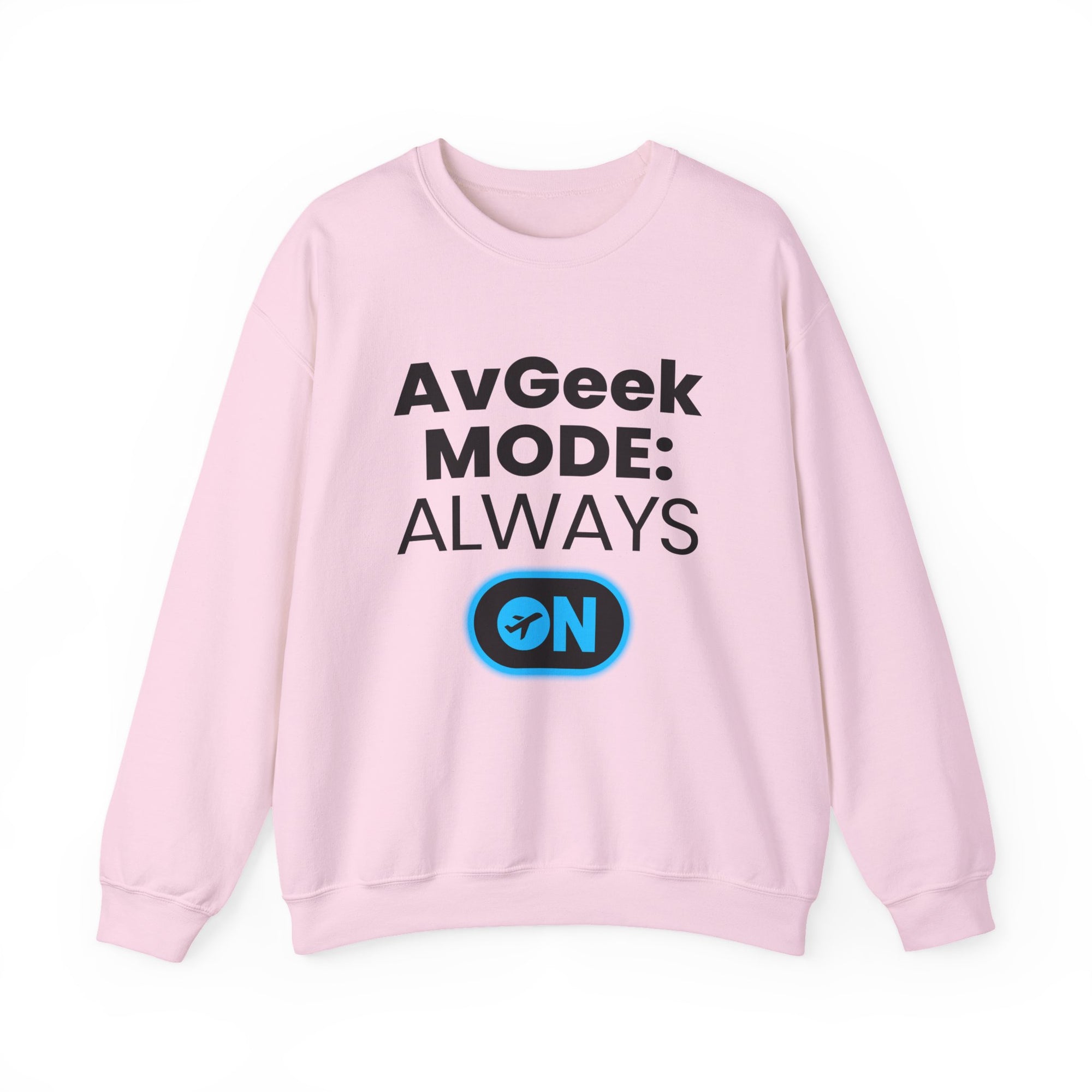 Avgeek Mode Always On   -  Crewneck Sweatshirt