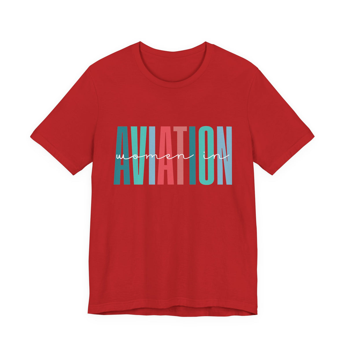 Woman In Aviation  Unisex Jersey Tee - Perfect for Aviation Enthusiasts