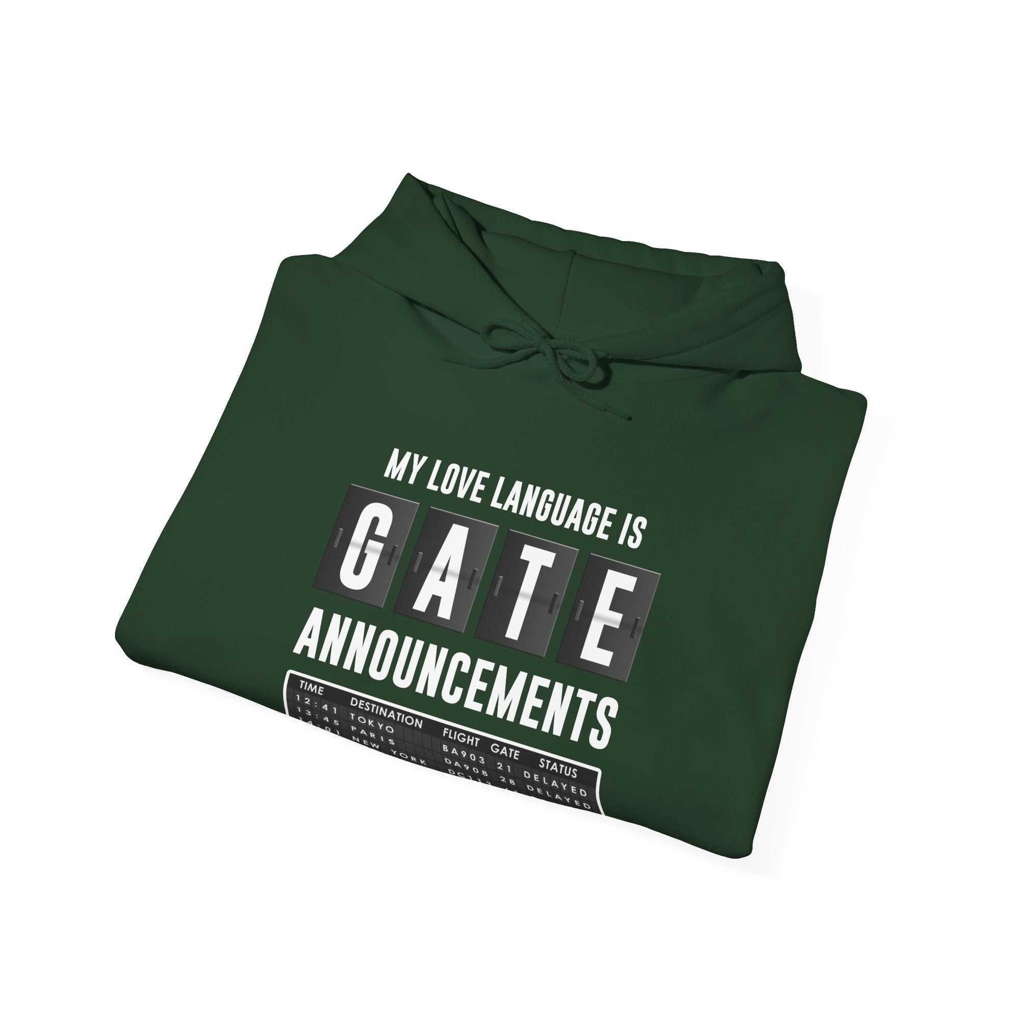 My Love Language Is Gate Announcement - Pullover Hoodie