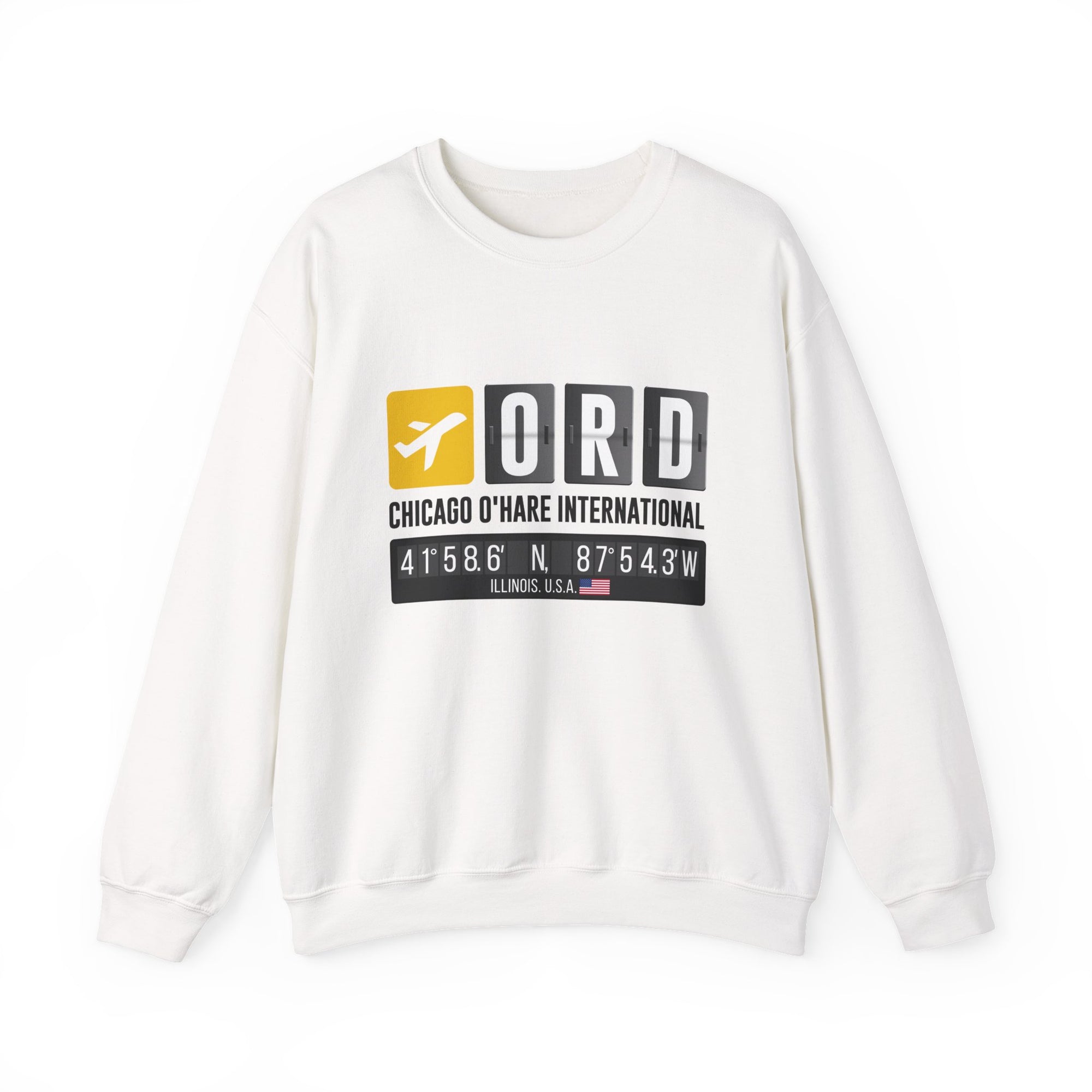ORD Chicago O'Hare International Airport  -  Crewneck Sweatshirt