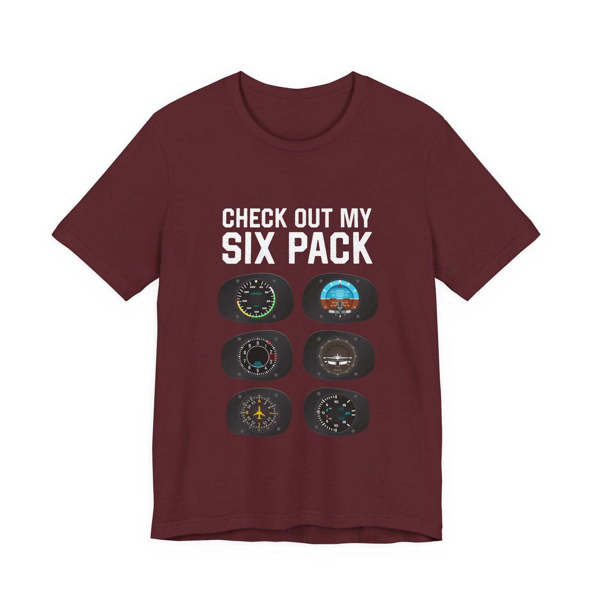 Check Out My Six Pack   - Unisex Jersey Tee