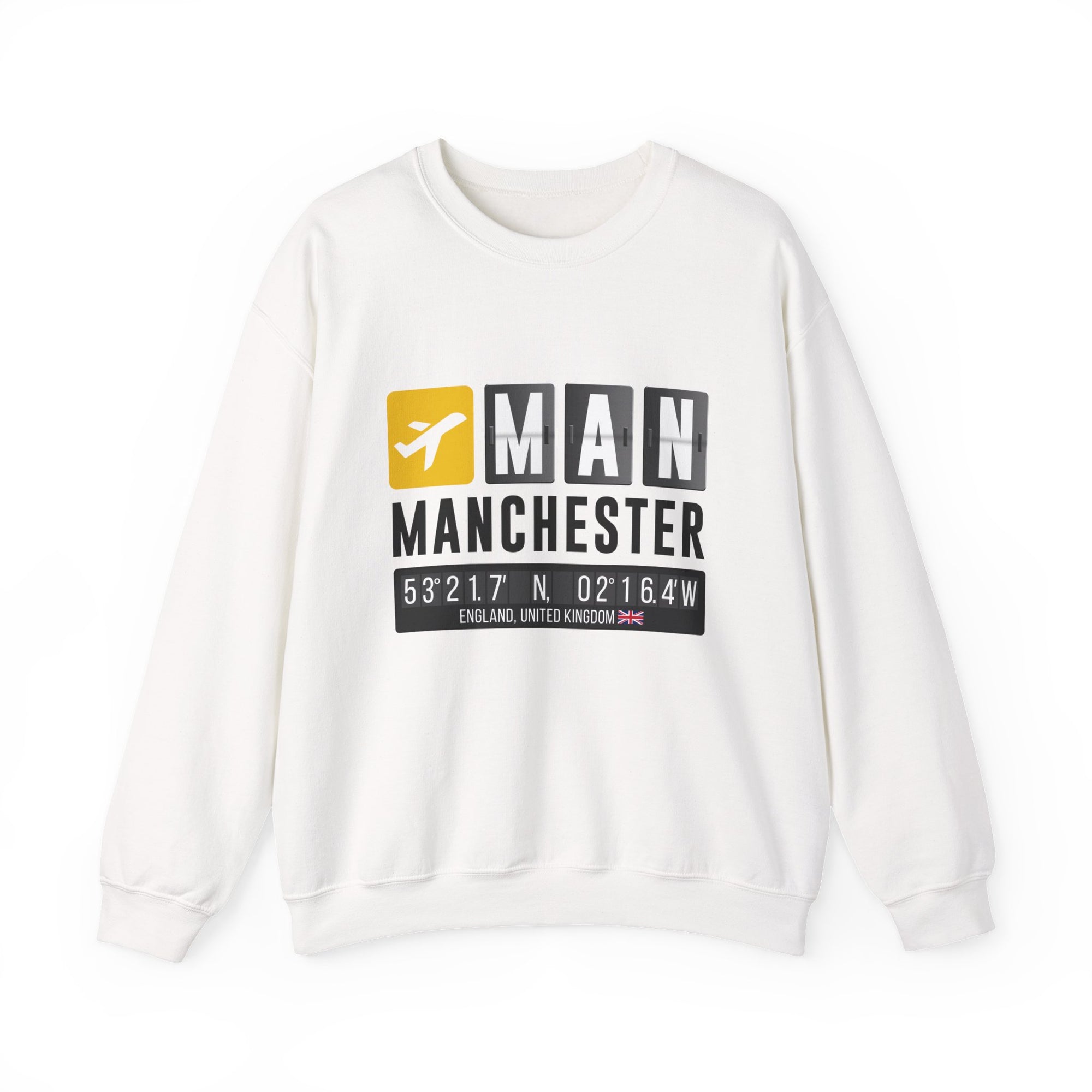 MAN Manchester Airport UK    -  Crewneck Sweatshirt
