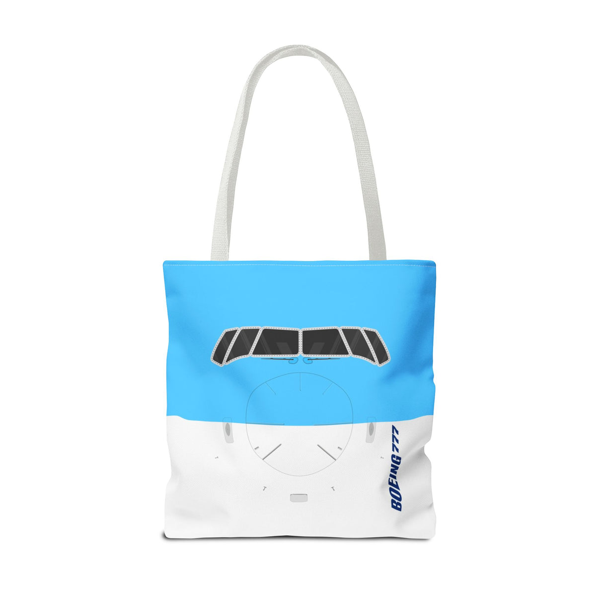 787 Tote Bag — Printed Green Travel Tote