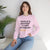 Worlds Okayest Flight Attendant Crewneck Sweatshirt - Travel Inspiring Cozy Apparel
