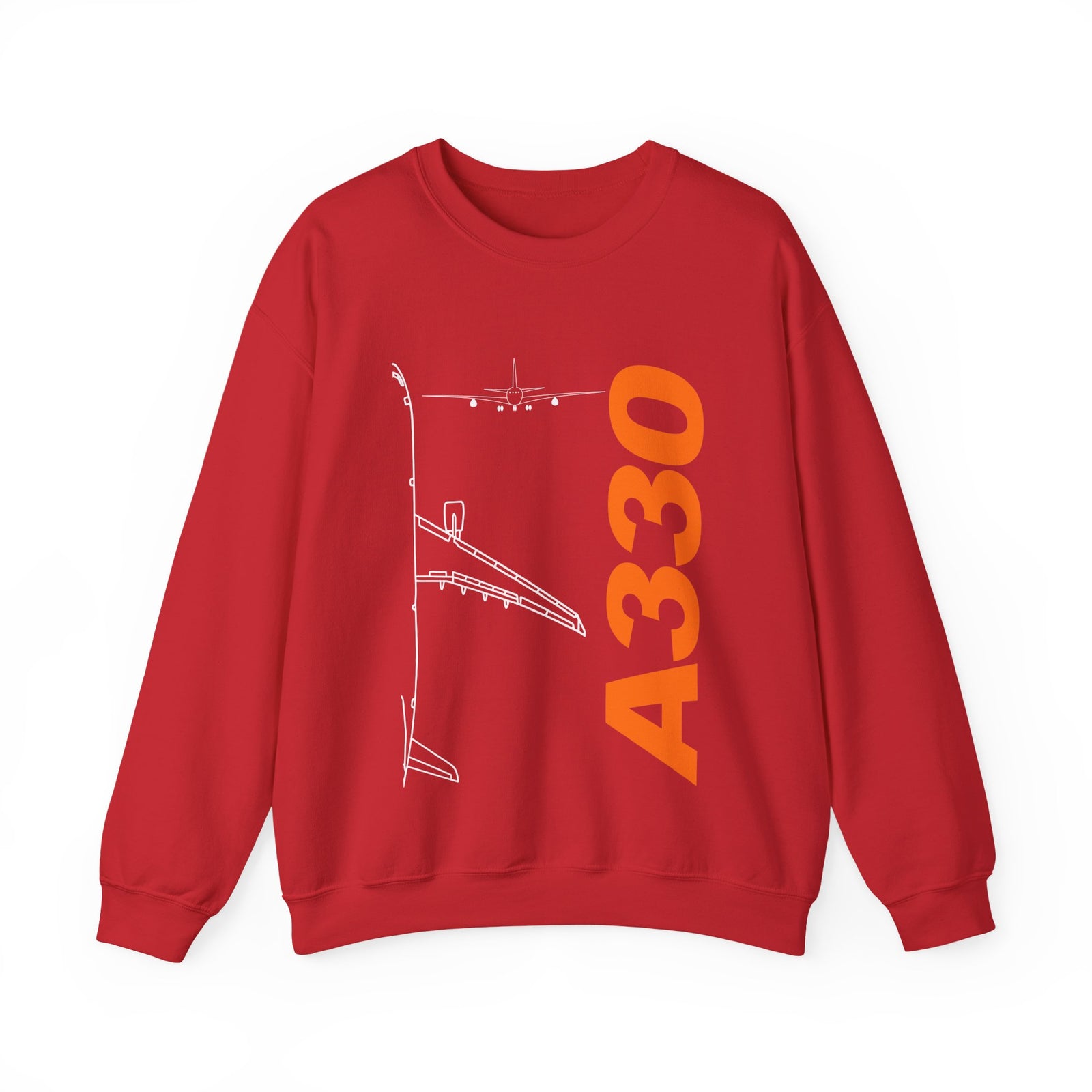 Airbus A330 Crewneck Sweatshirt - Travel Inspiring Cozy Apparel
