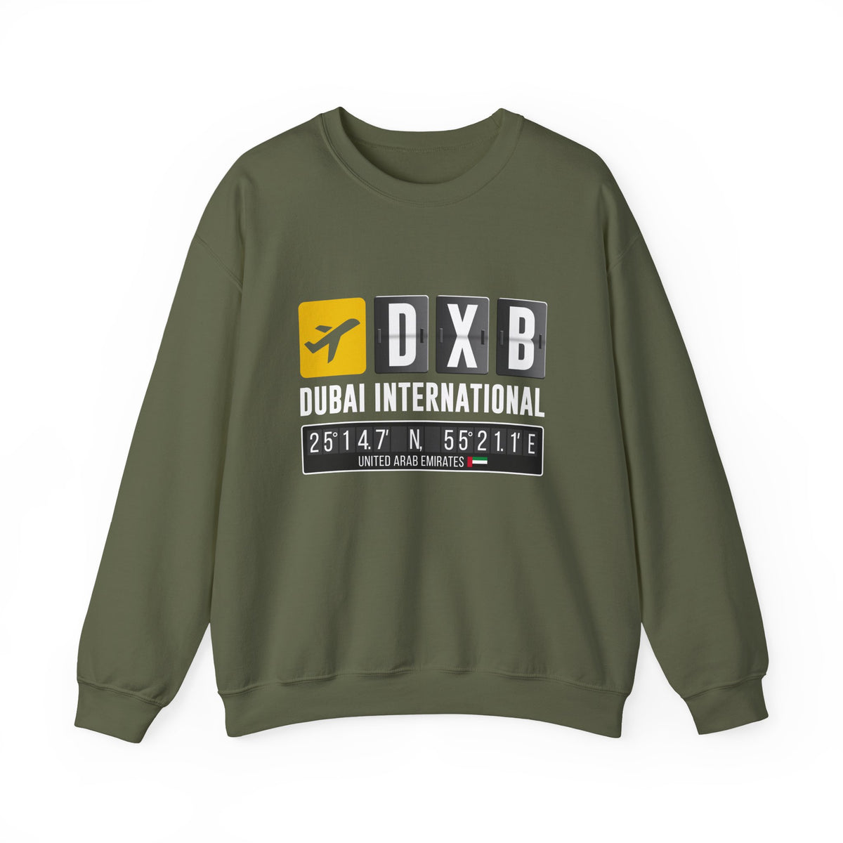 DXB Dubai International Airport    -  Crewneck Sweatshirt