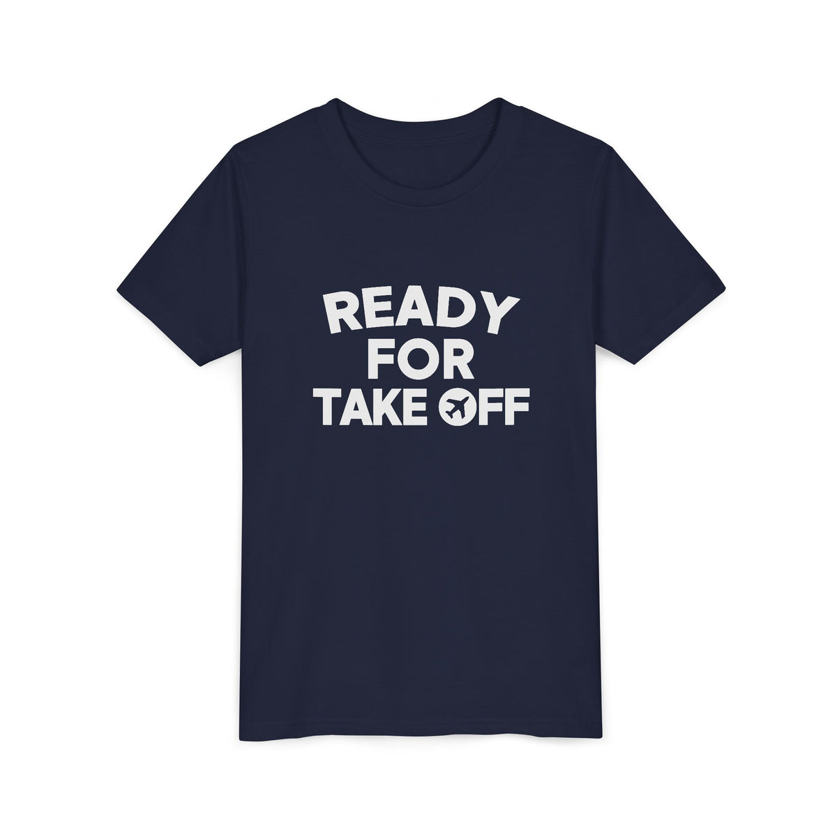 Ready for Take Off - Unisex Youth Short Sleeve Tee