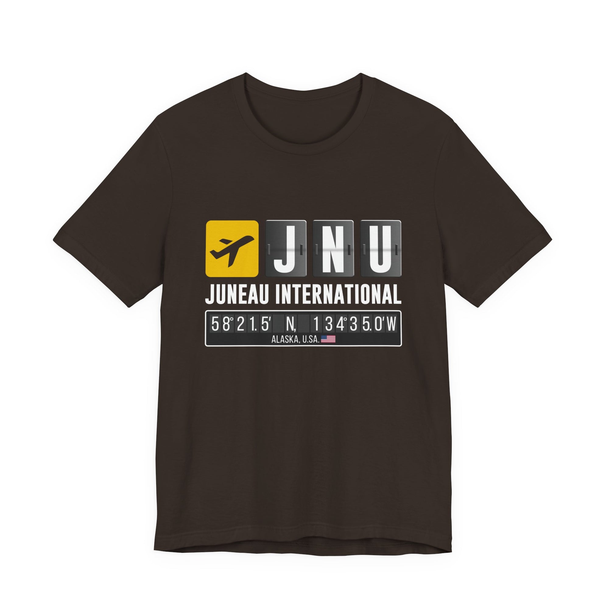 JNU Juneau International Airport - Unisex Jersey Tee